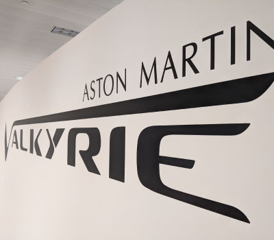 Valkyrie Aston Martin Sign